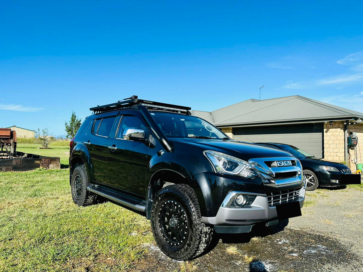 Isuzu Dmax/Mux (2012-2016) Pre DPF Short Entry Snorkel & Clear Top Airbox Package