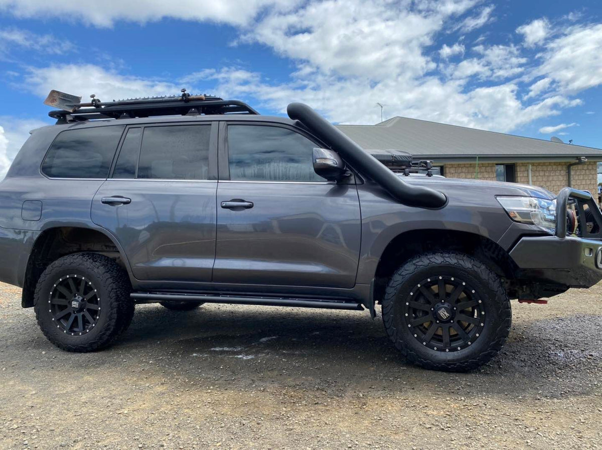 Toyota Landcruiser 200 Series 5" Mid Entry Snorkel & Clear Top Airbox Package