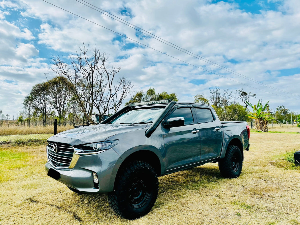Mazda BT50 (2021-Present) 4" DUAL Short Entry Snorkels