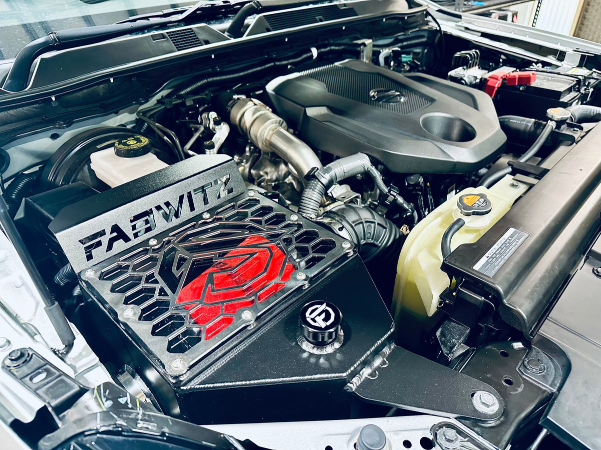 Nissan Navara NP300 (D23) - Clear Top Airbox - To suit Fabwitz Short Entry Snorkel