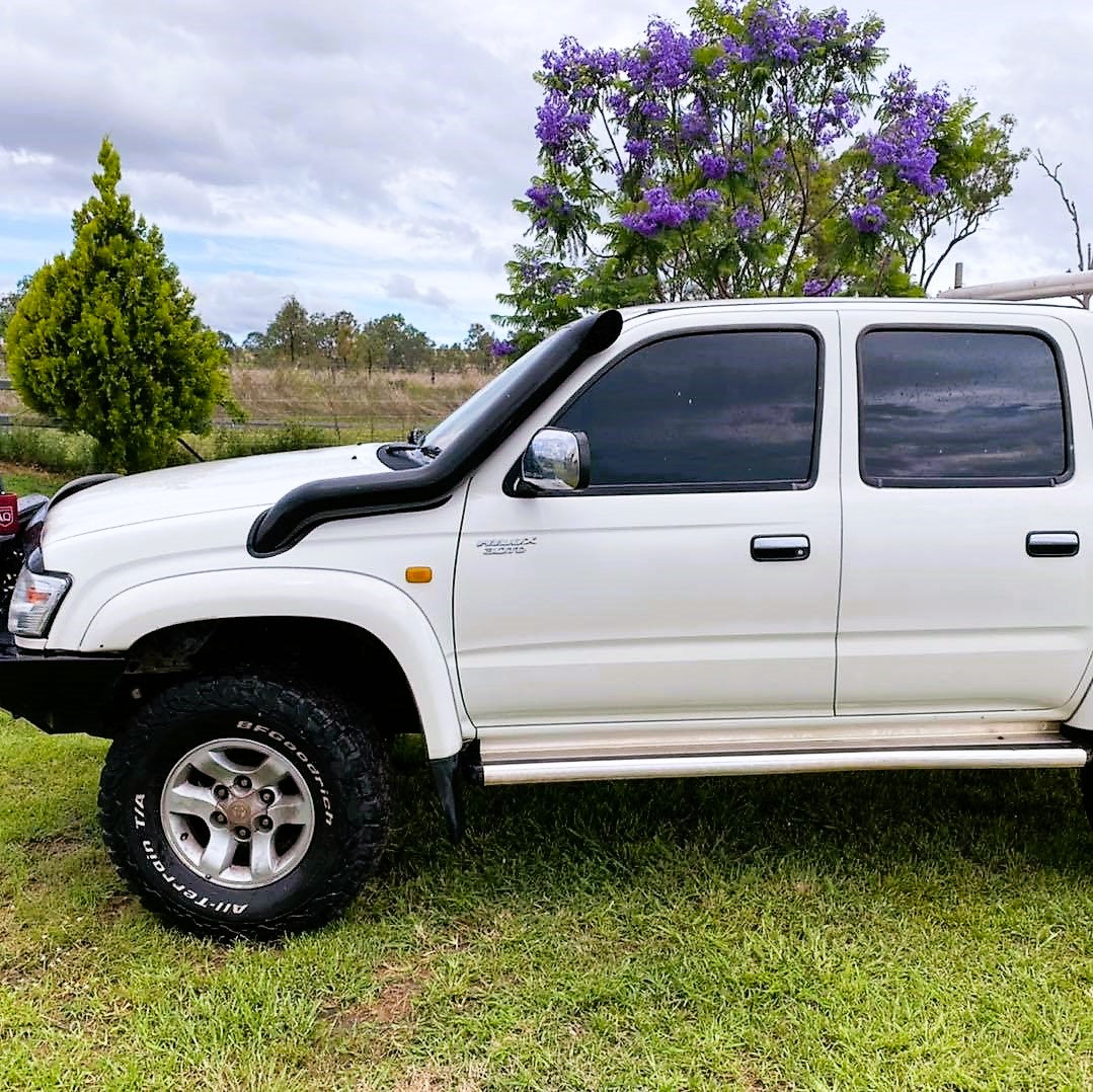 Toyota Hilux N60 (1997-2004) DIESEL P/Side 4" Snorkel & Clear Top Airbox Package