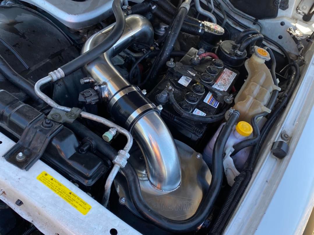 PREMIUM Nissan Patrol Y61 GU ZD30 DI (2000-2004 August) Direct Injection - Airbox/Intake Kit with 3" Highflow Turbo Inlet