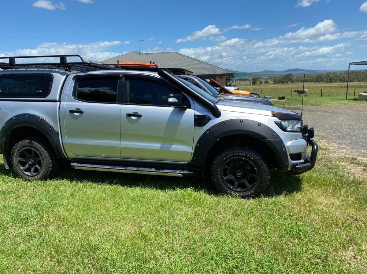 Ford PX Ranger (Bi-Turbo WildTrak) Short Entry Snorkel & Clear Top Airbox Package