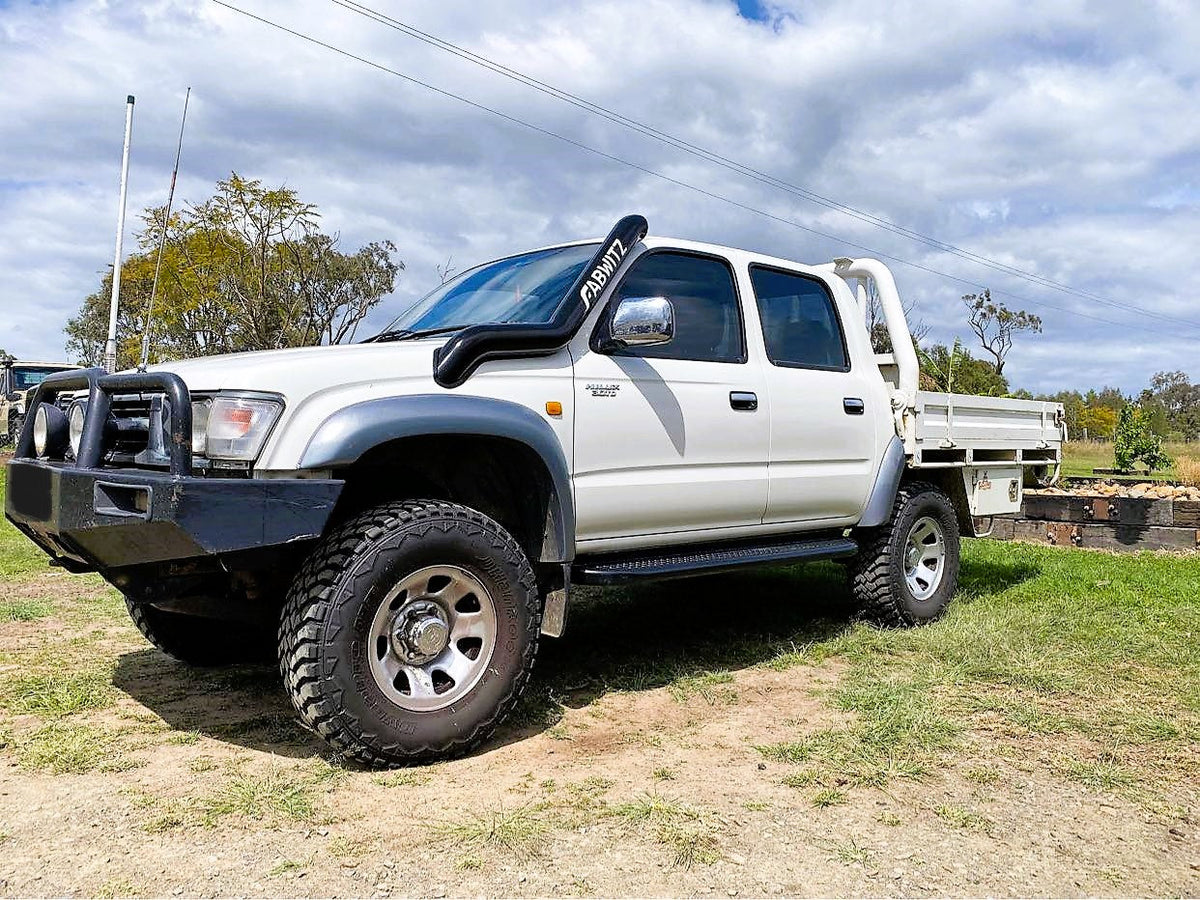 Toyota Hilux N60 (1997-2004) DIESEL P/Side 4" Snorkel & Clear Top Airbox Package