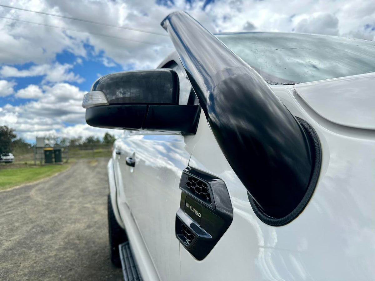 Ford PX Ranger (Bi-Turbo WildTrak) Short Entry Snorkel & Clear Top Airbox Package