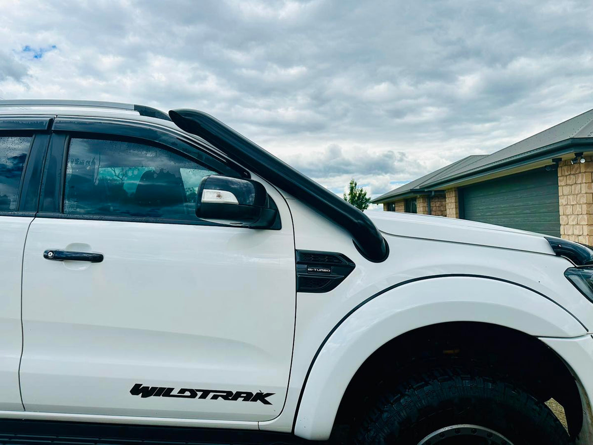 Ford PX Ranger (Bi-Turbo WildTrak) Short Entry Snorkel & Clear Top Airbox Package