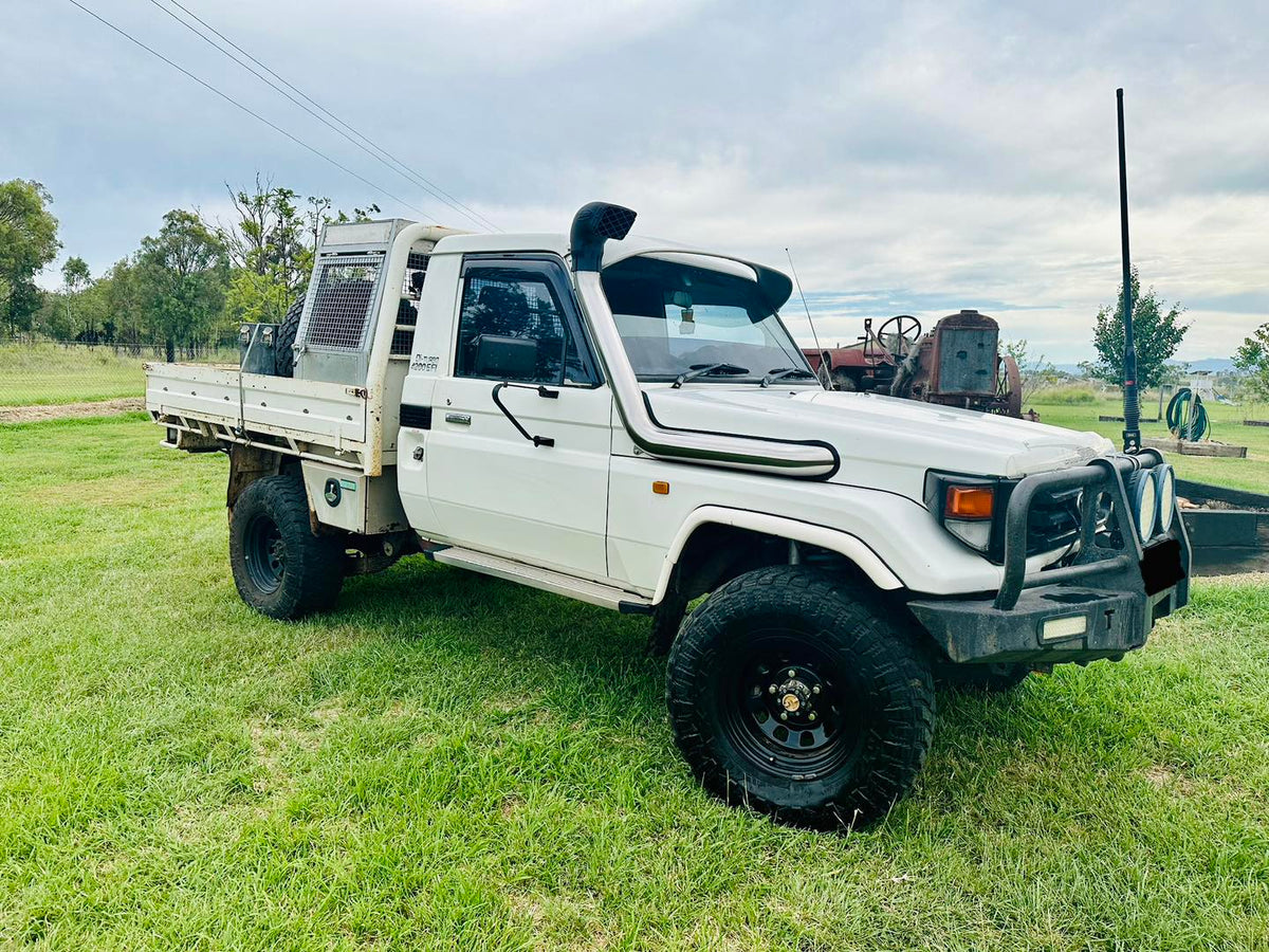 Toyota Landcruiser HDJ 79 Series 4" Snorkel with Ram Head