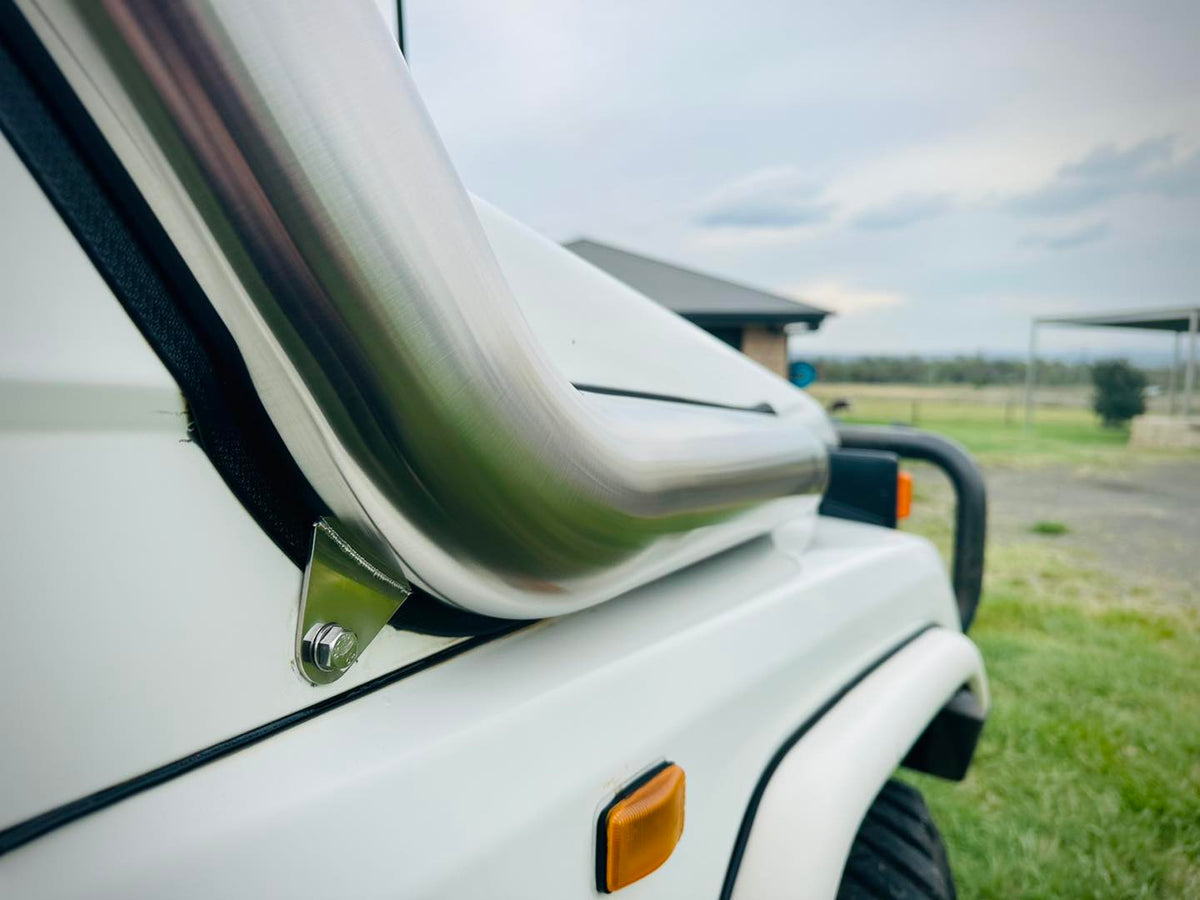 Toyota Landcruiser HDJ 79 Series 4" Snorkel with Ram Head