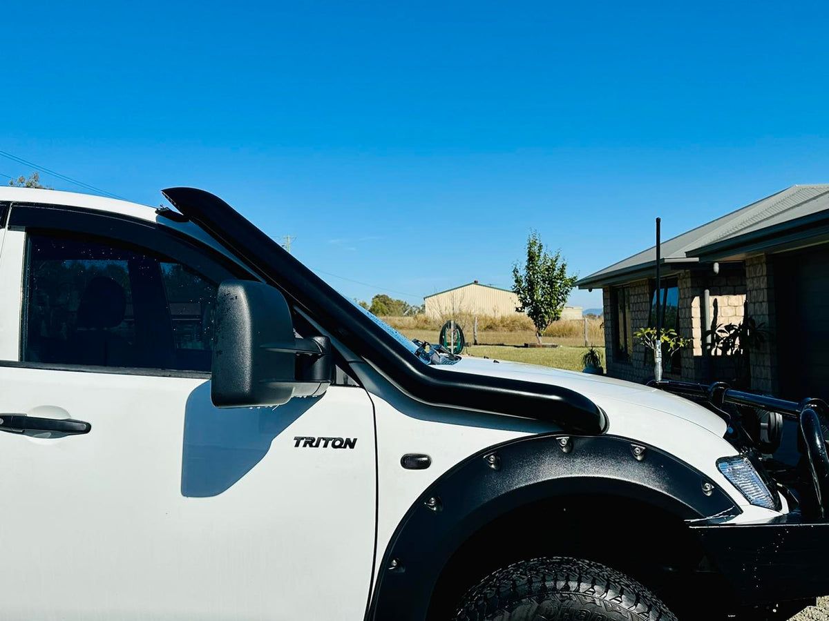 Mitsubishi Triton MN/ML 4" DUAL Mid Entry Snorkels