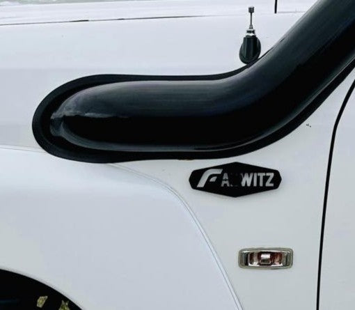 Nissan Patrol GU S1-4 (ZD30/TD42) 4" Cover up / Rounded Guard Entry Snorkel