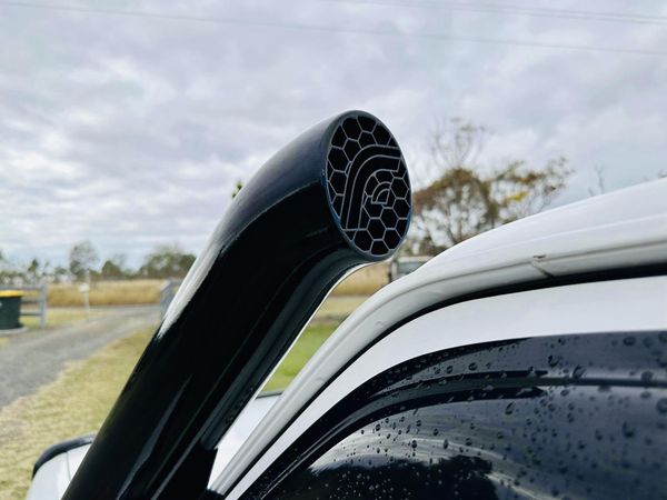 Nissan Patrol GU S1-4 (ZD30/TD42) 4" DUAL Tapered Guard Entry Snorkels