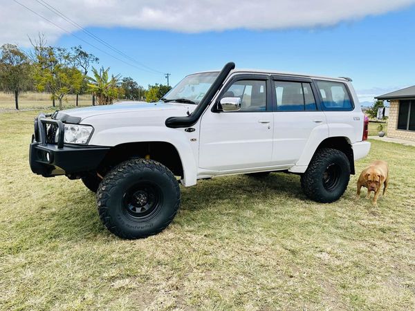 Nissan Patrol GU S1-4 CRD (Common Rail) Cover Up/Rounded Guard Snorkel + Clear Top Airbox/Intake Package