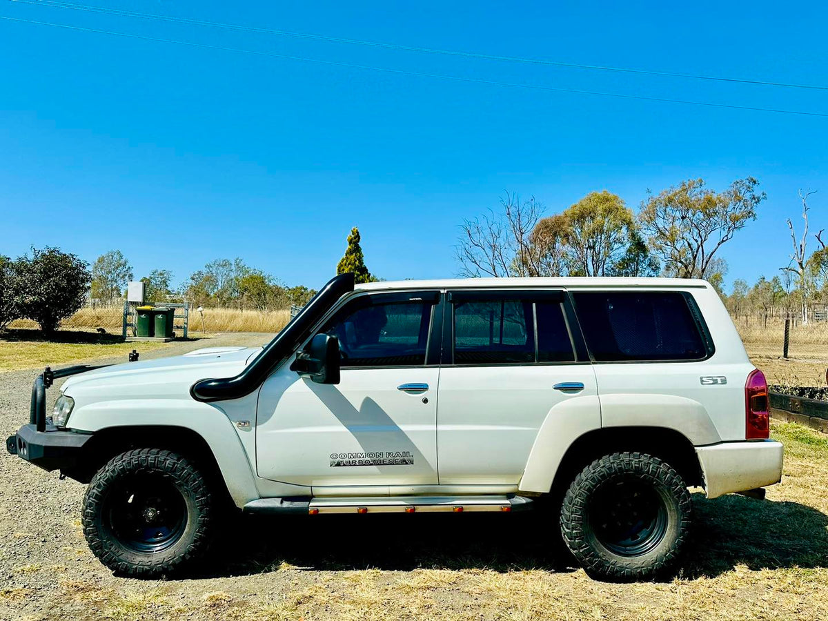Nissan Patrol GU (ZD30/TD42) 5" DUAL Mid Entry Snorkels