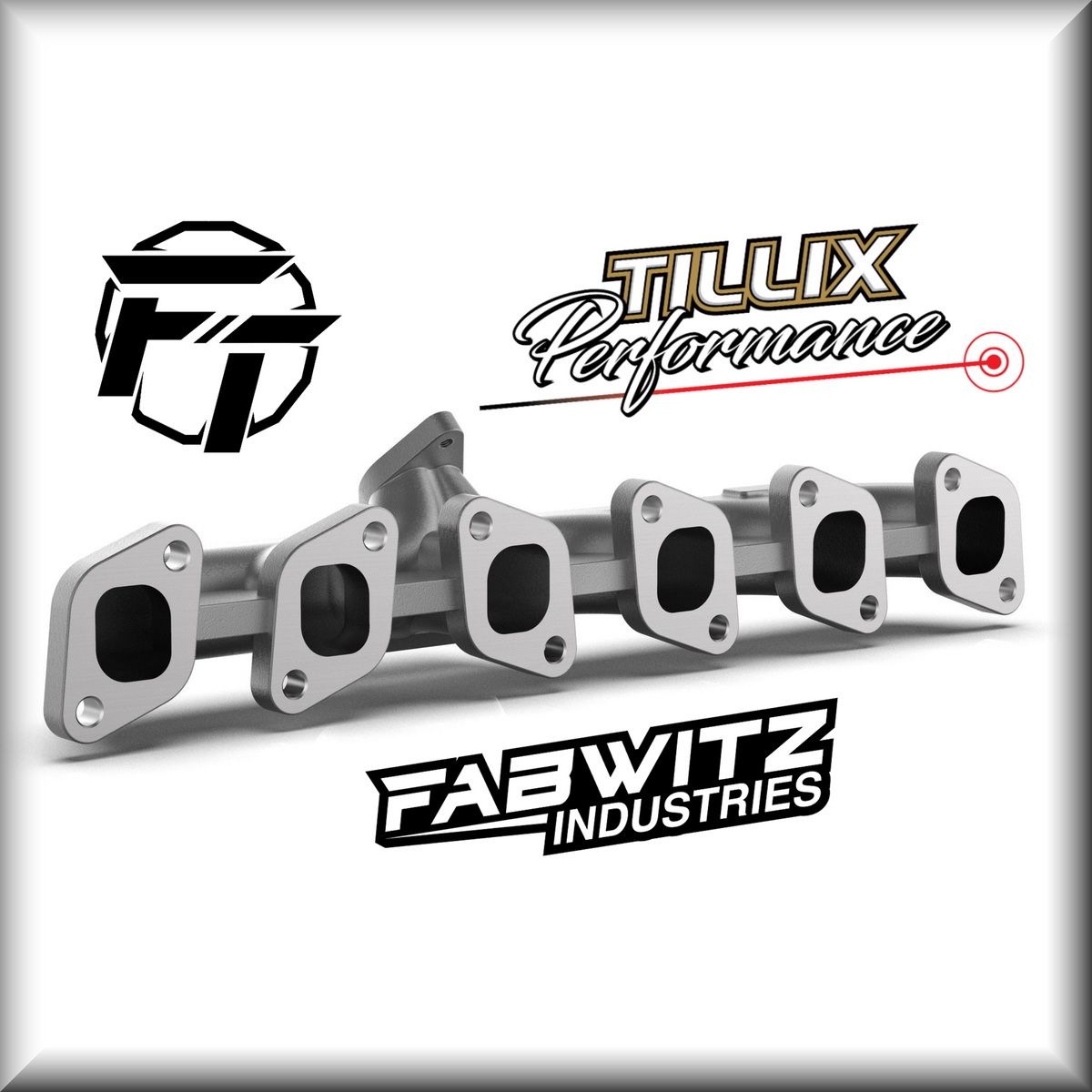 Nissan Patrol TD42 Split-Pulse Exhaust Manifold - LOW MOUNT