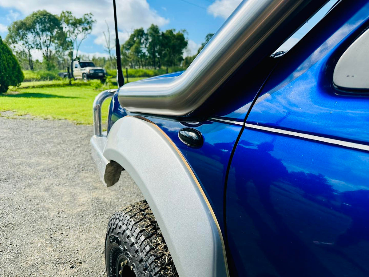 Nissan Navara D22 - 4" Recessed/Cover Up Snorkel for Safari Snorkel