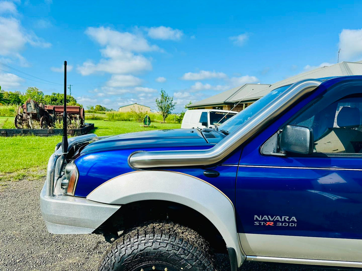 Nissan Navara D22 - 4" Recessed/Cover Up Snorkel for Safari Snorkel