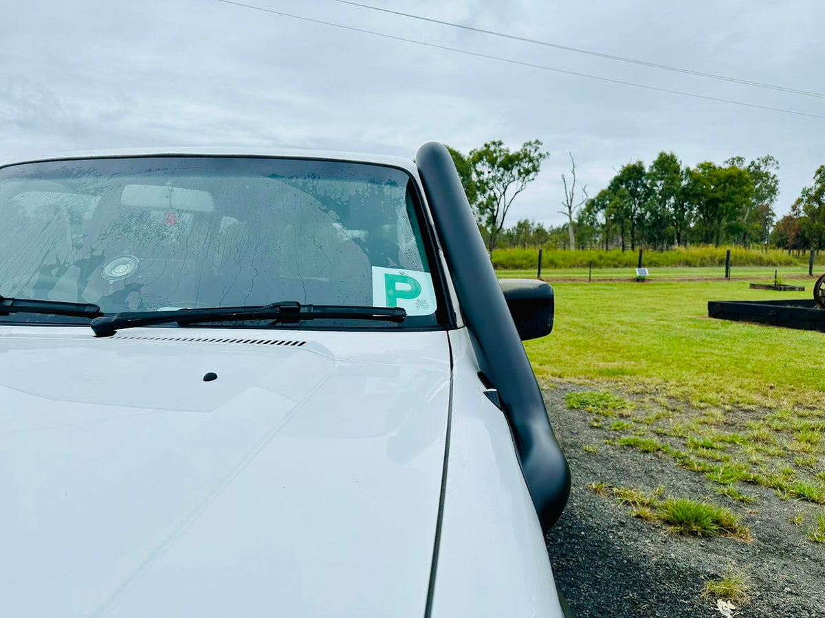 Nissan Patrol GU S1-4 TB48 Cover Up/Rounded Guard Snorkel + Clear Top Airbox Package