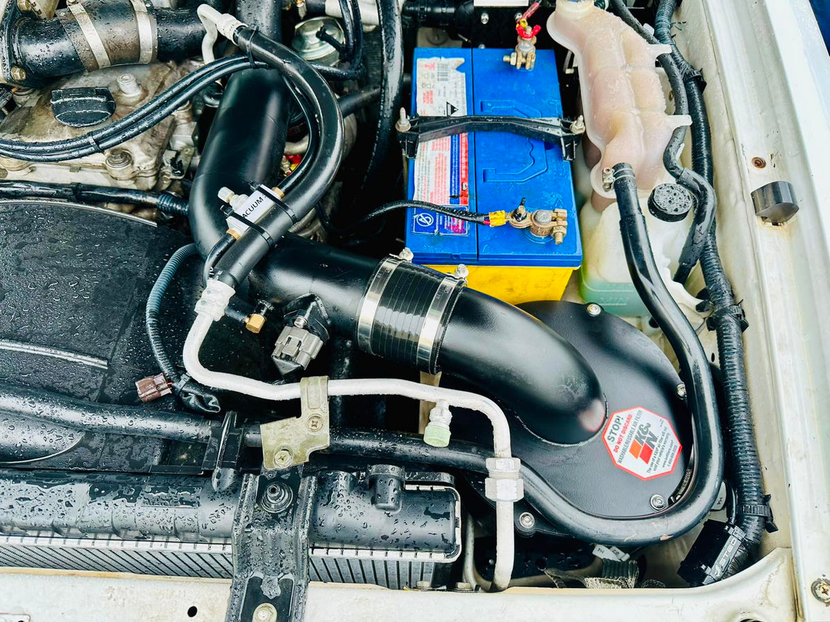 PREMIUM Nissan Patrol Y61 GU ZD30 DI (2000-2004 August) Direct Injection - Airbox/Intake Kit with 3" Highflow Turbo Inlet