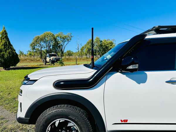 Nissan Patrol - Y62 - 5" Snorkel & Clear Top Airbox (Pod Filter) Package