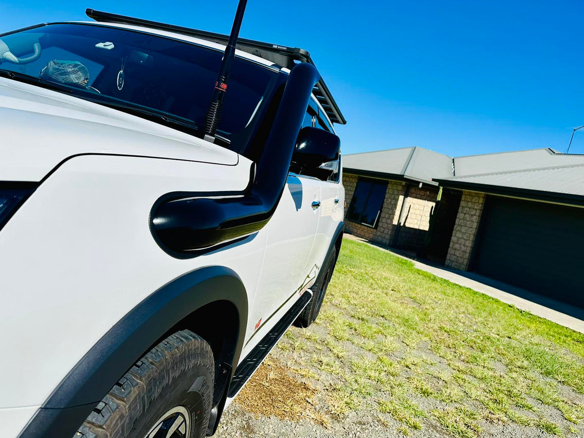 Nissan Patrol - Y62 - 5" Snorkel & Clear Top Airbox (Pod Filter) Package