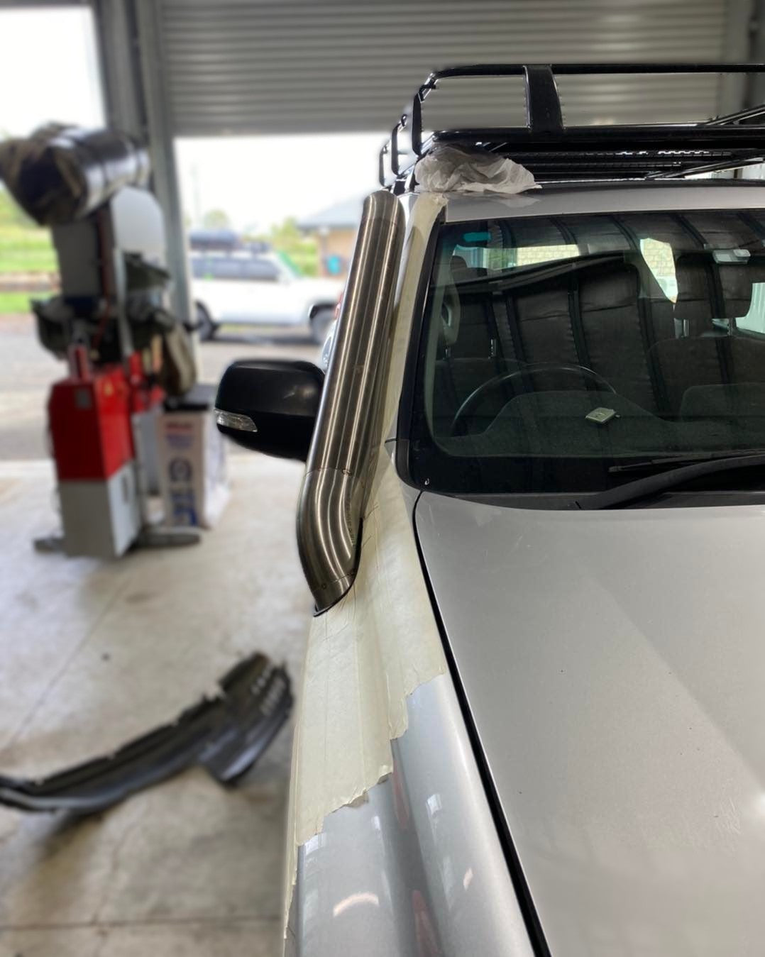 Toyota Landcruiser Prado 150 Series 4" Short Entry Snorkel