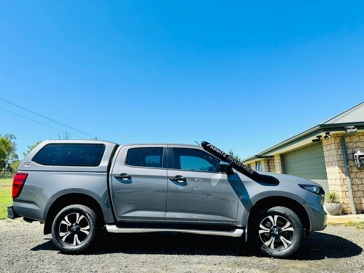 Mazda BT50 (2021-Present) 4" Recessed Mid Entry Snorkel