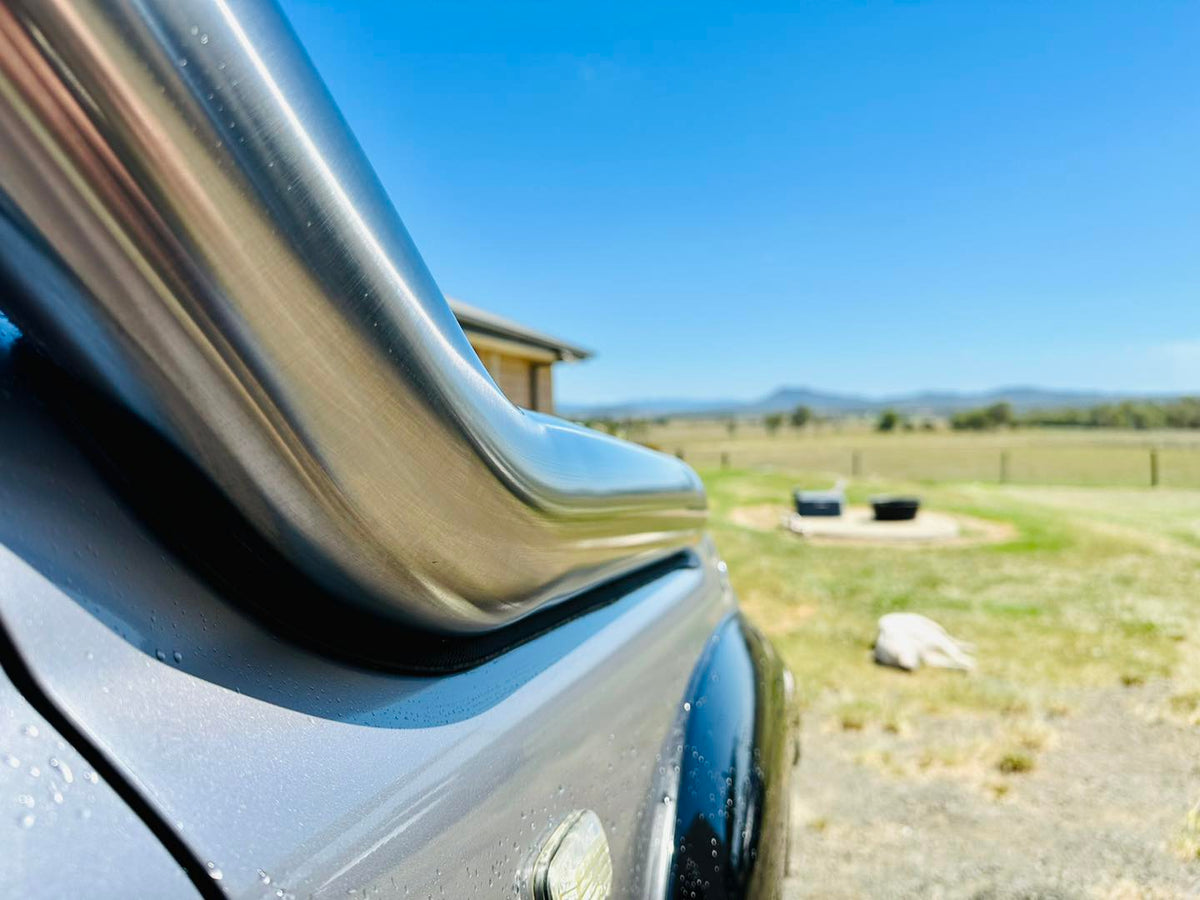 Toyota Landcruiser 80 Series 4" DUAL Long Entry Snorkels