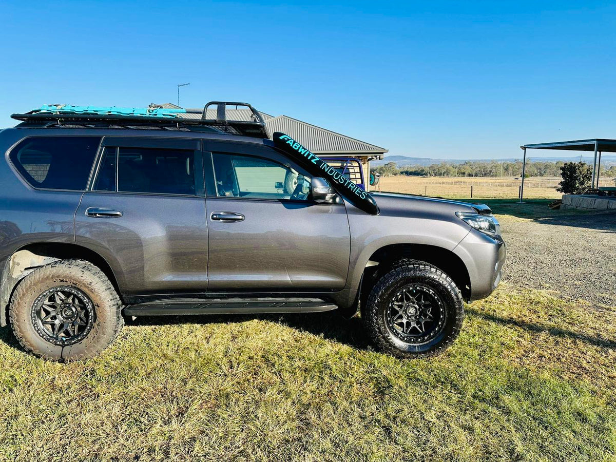 Toyota Landcruiser Prado 150 Series (1GD Engine*) 4" Short Entry Snorkel & Panel Airbox Package