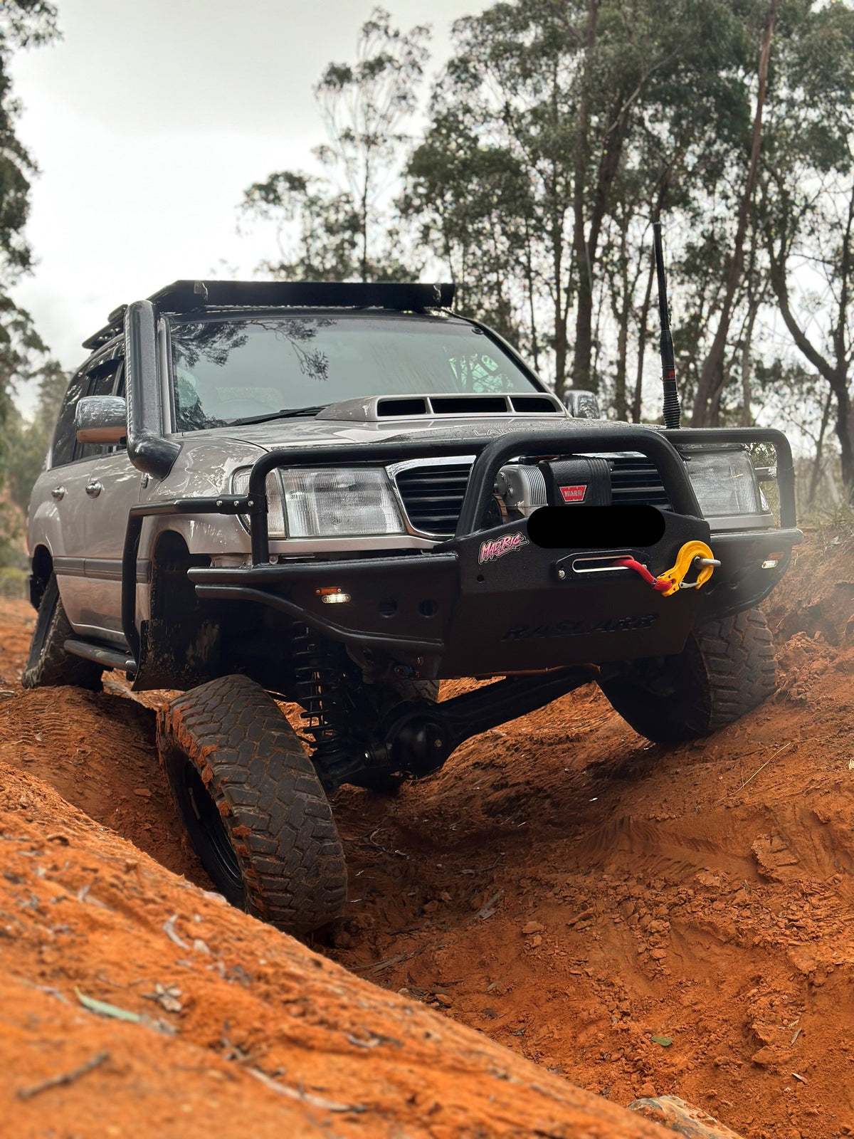 Toyota LandCruiser 100/105 Series 5" Mid Entry Snorkel