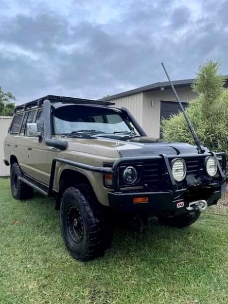 Toyota Landcruiser 60 Series 4" DUAL Snorkels
