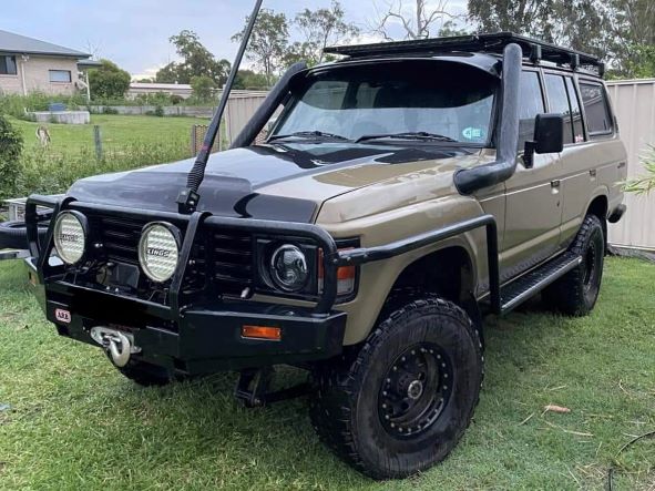 Toyota Landcruiser 60 Series 4" DUAL Snorkels