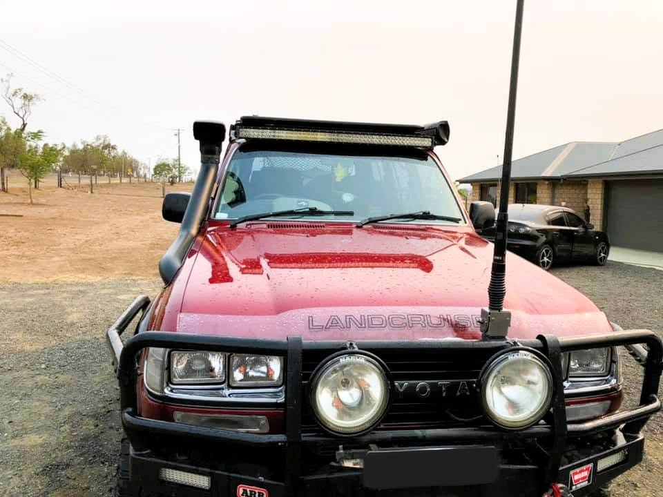 Toyota Landcruiser 80 Series 4" Snorkel with Ram Head