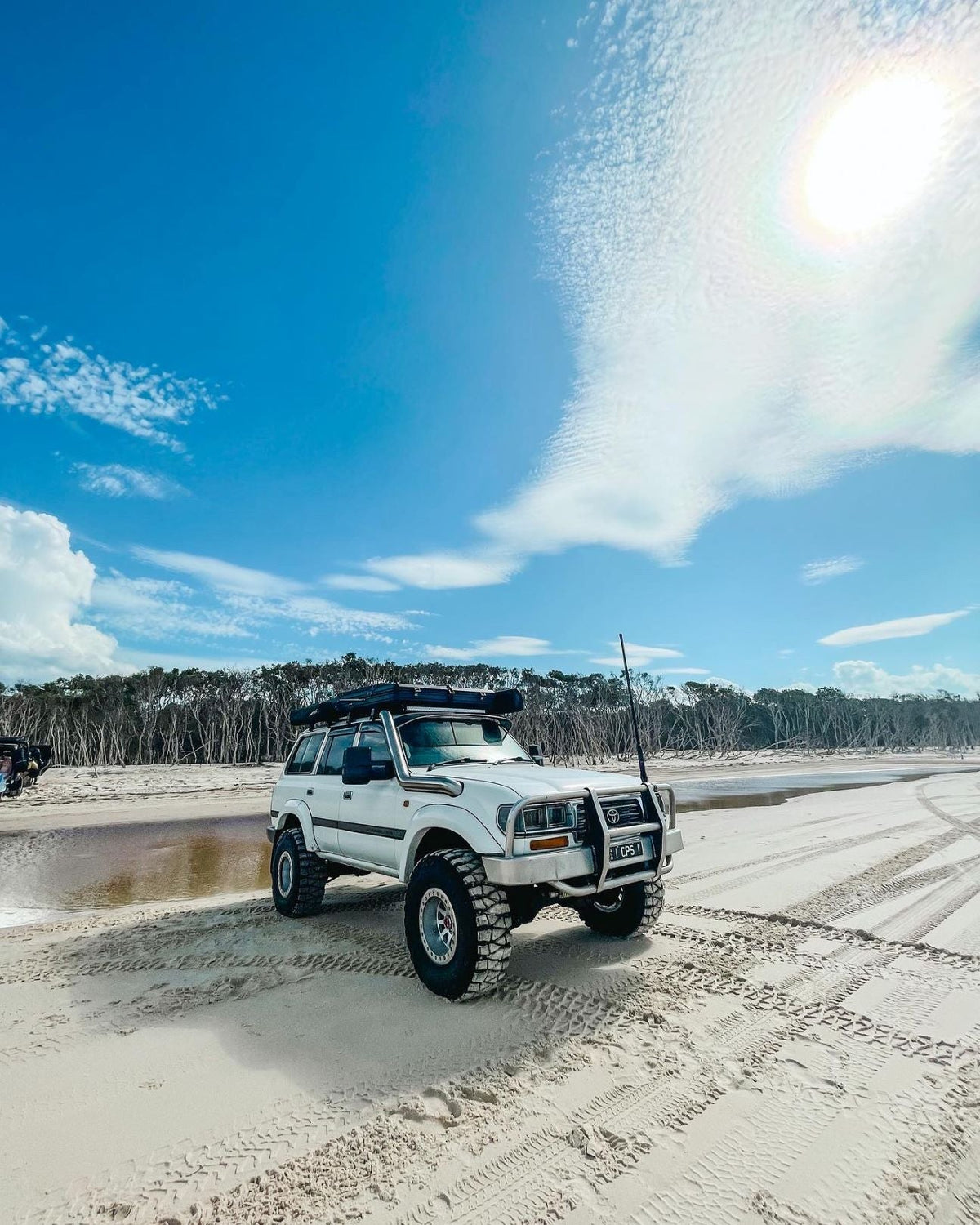 Toyota Landcruiser 80 Series 4" Long Entry Snorkel