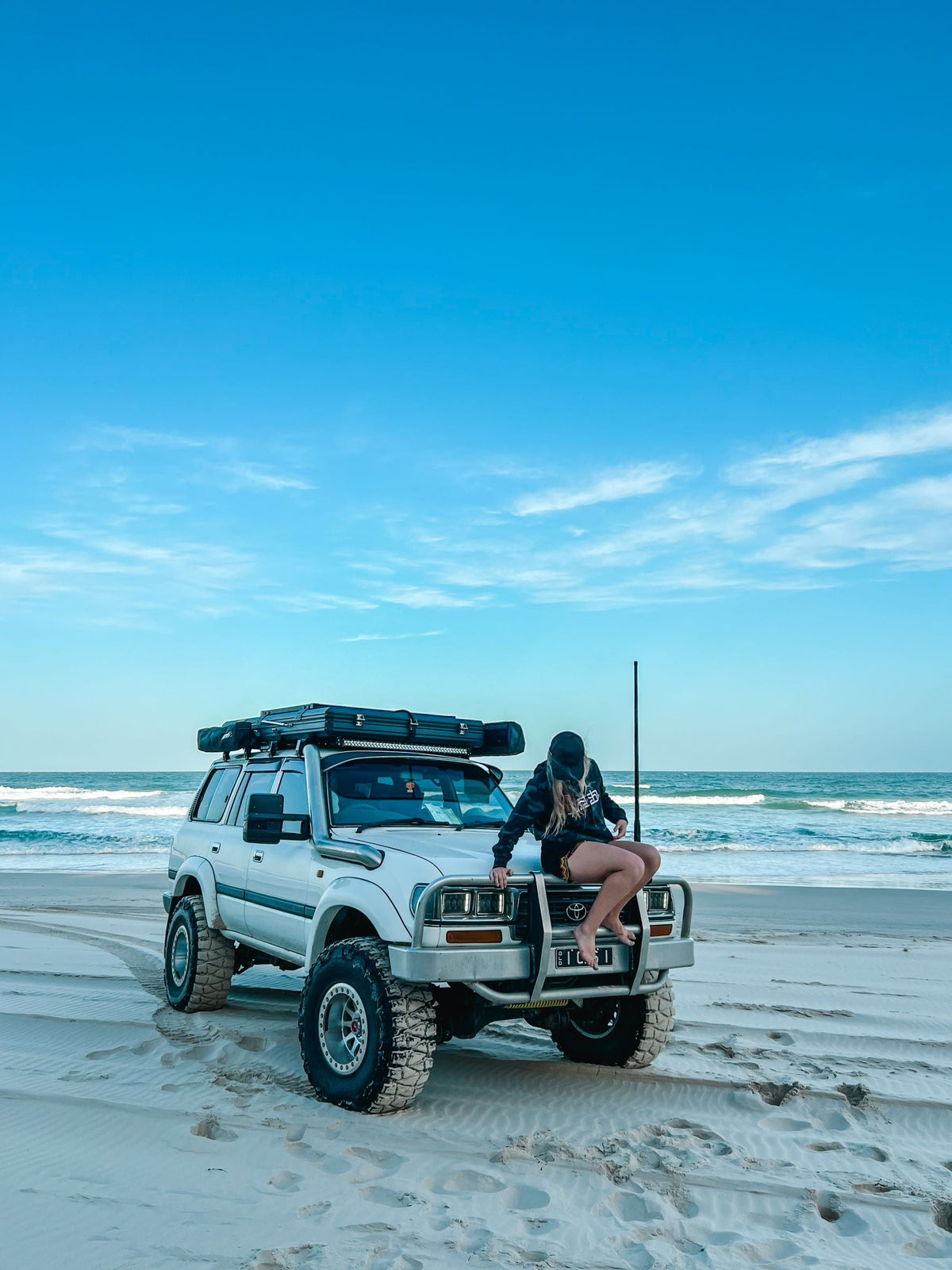 Toyota Landcruiser 80 Series 4" Long Entry Snorkel