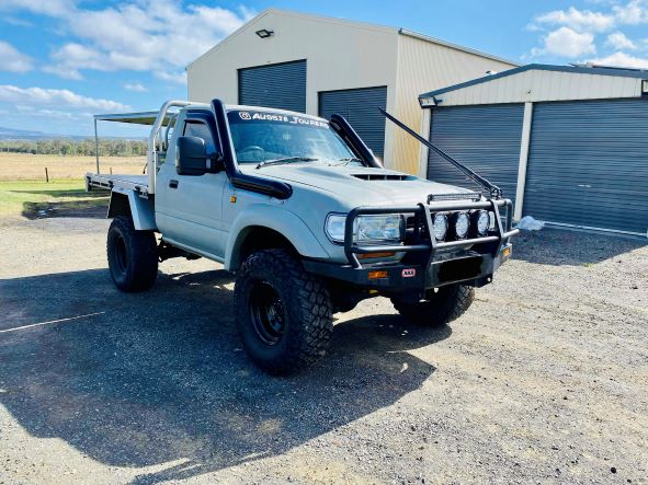 Toyota Landcruiser 80 Series 4" DUAL Long Entry Snorkels