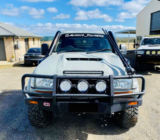 Toyota Landcruiser 80 Series 4" DUAL Long Entry Snorkels