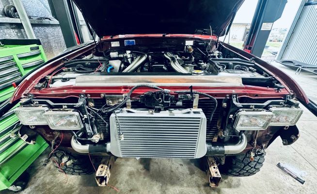 PREMIUM Toyota Landcruiser 80 Series - Front Mount Intercooler Kit