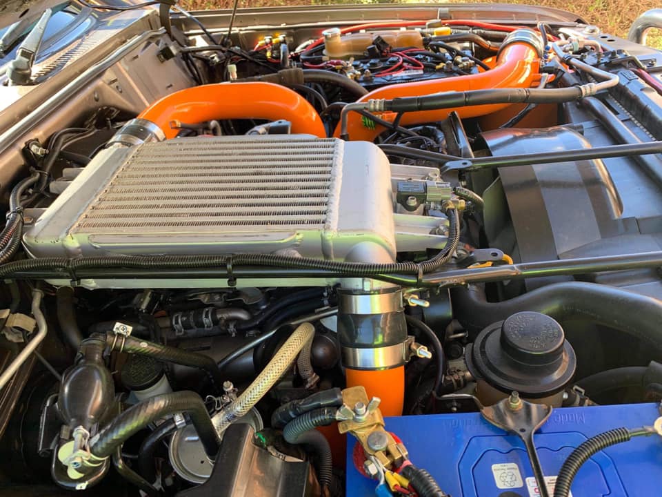 Nissan Patrol Y61 GU ZD30 CRD (2007+) Common Rail - Top Mount Intercooler Pipes