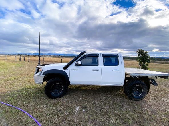 Mazda BT50 (2008-2011) 4" DUAL Short Entry Snorkels