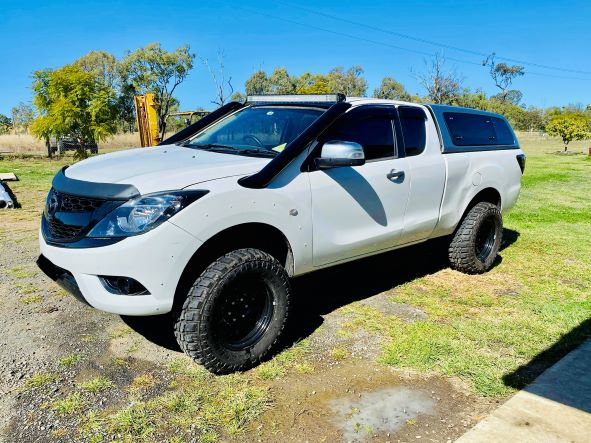 Mazda BT50 (2012-2020) 4" DUAL Mid Entry Snorkels
