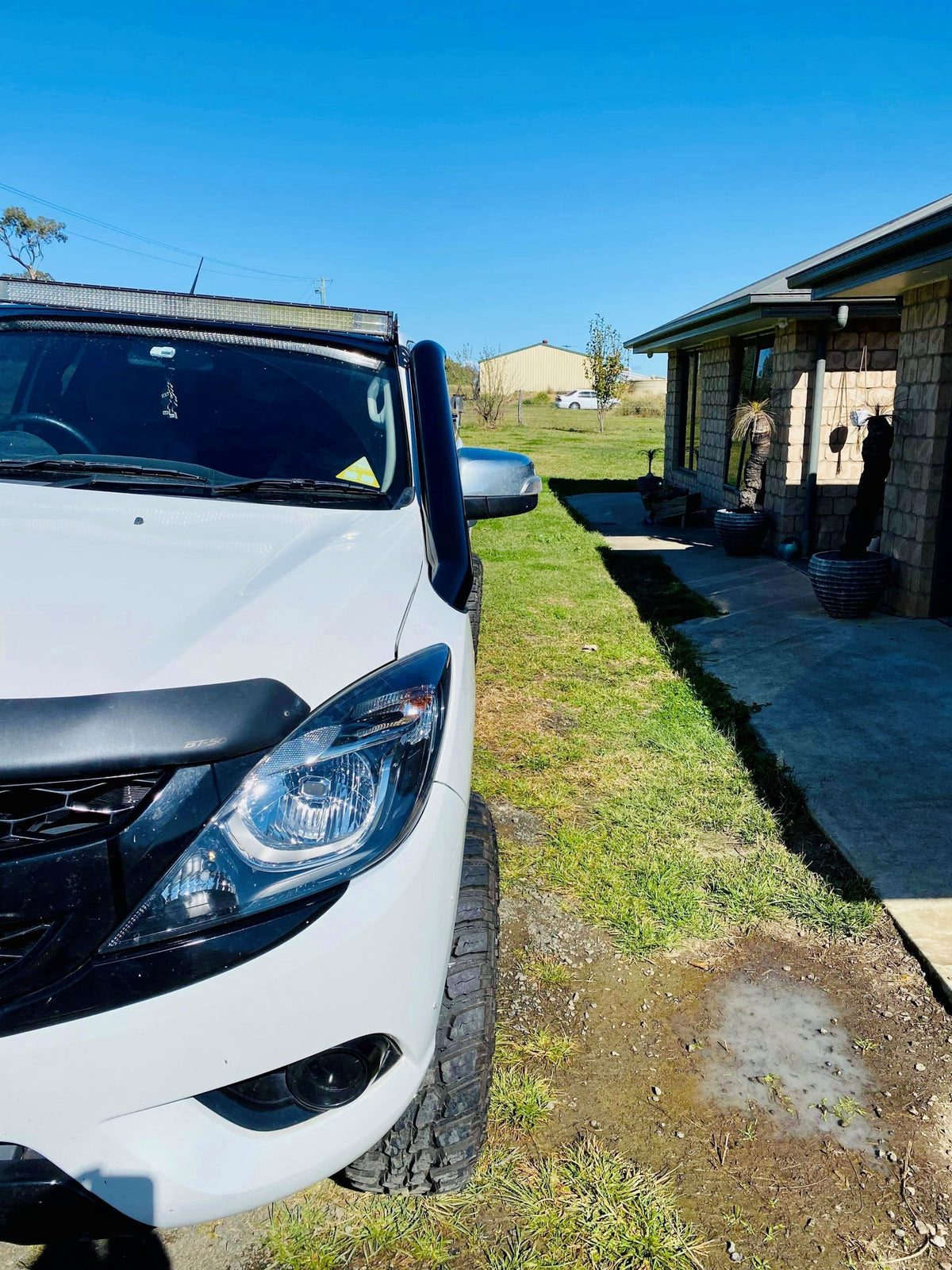 Mazda BT50 (2012-2020) 4" DUAL Mid Entry Snorkels