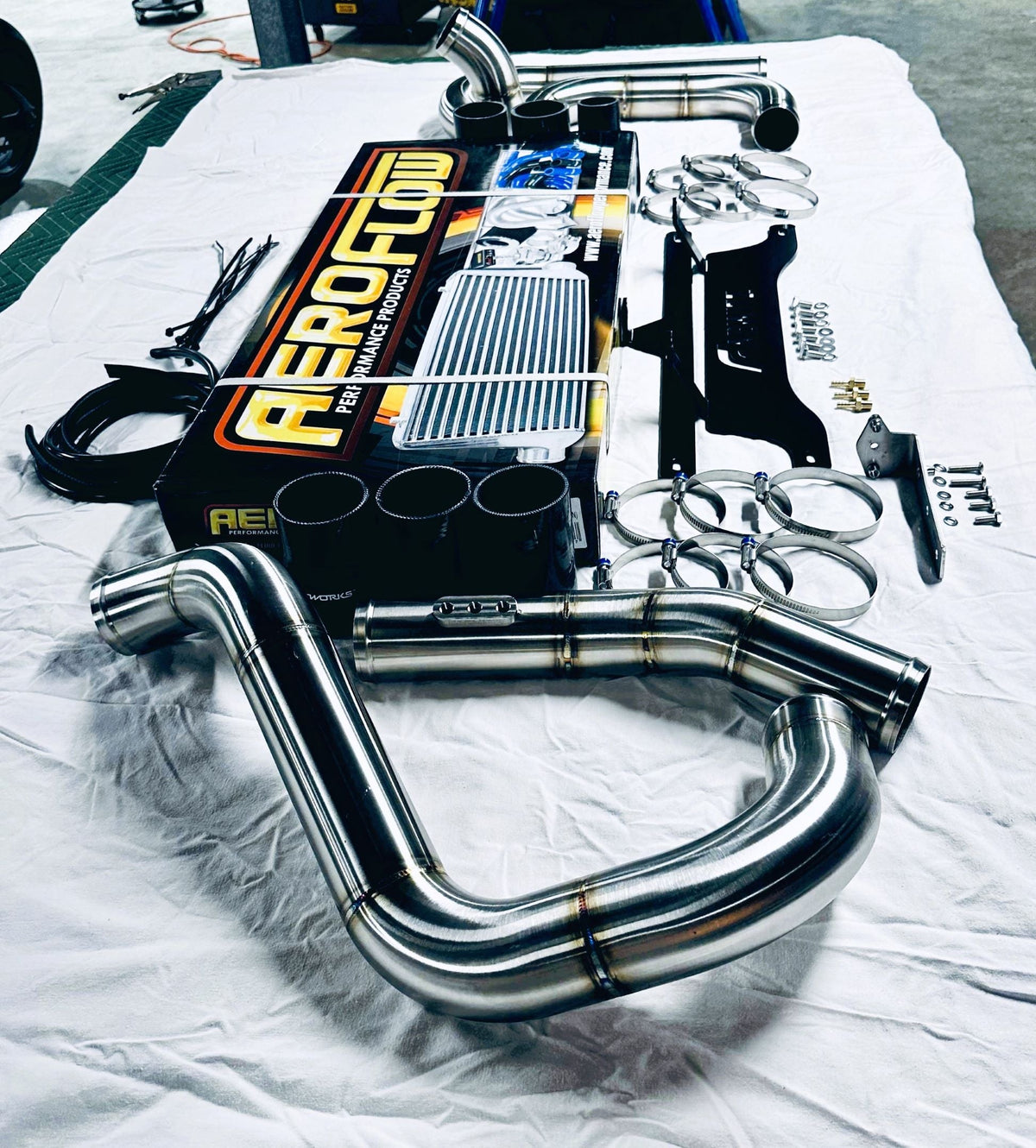 ENTRY LEVEL Nissan Patrol Y61 GU ZD30 CRD (2007-2016) Common Rail - Front Mount Intercooler Full Kit