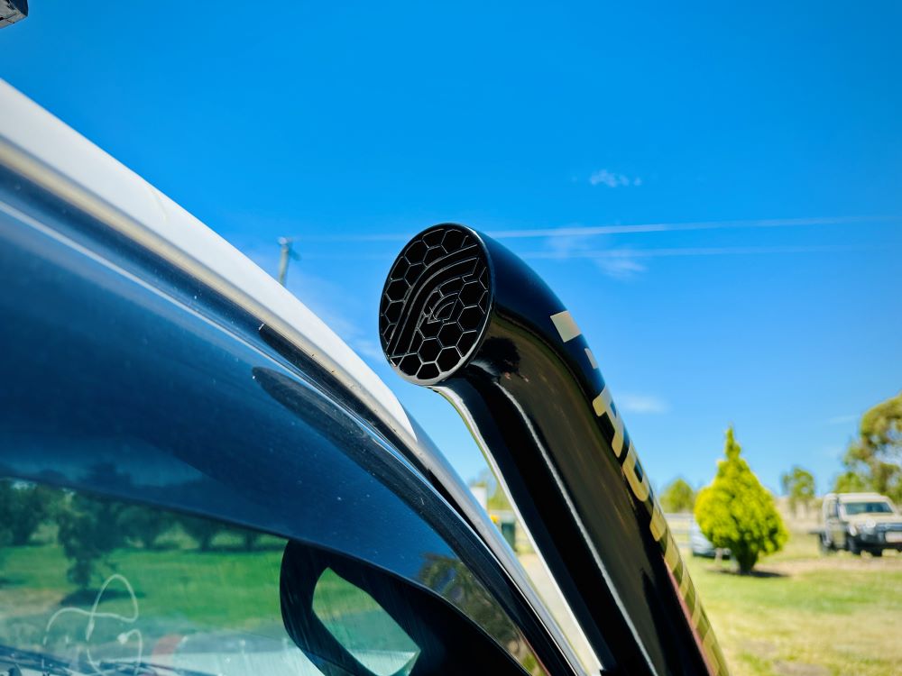 Toyota Landcruiser 100/105 Series Rounded Guard Entry Snorkel & Clear Top Airbox Package
