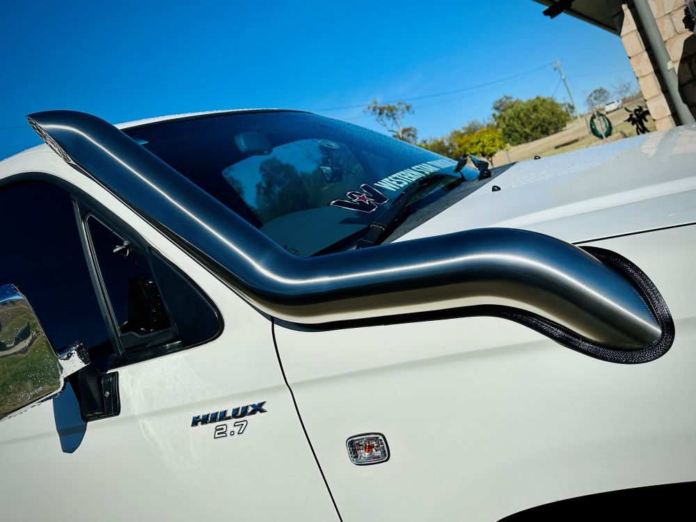 Toyota Hilux N60 3RZ 3.4 V6 (1997-2004) PETROL D/Side 4" DUAL Snorkels