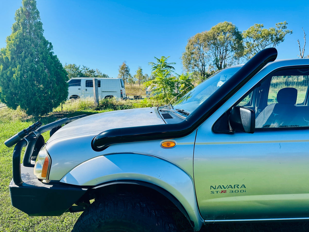 Nissan Navara D22 (ZD30) Standard Snorkel & Clear Top Airbox Package