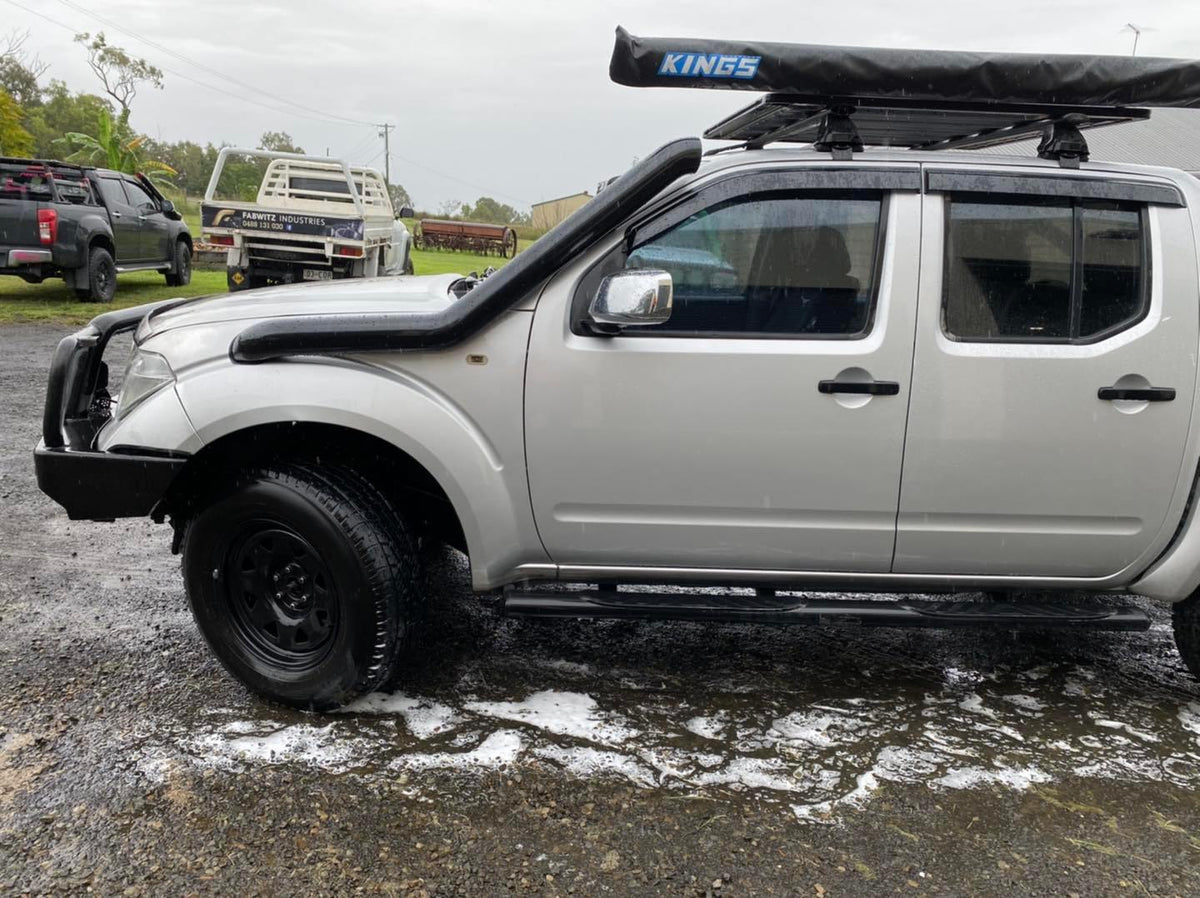 Nissan Navara D40 Spain (2.5Lt 4Cyl) Standard Snorkel & Clear Top Airbox Package
