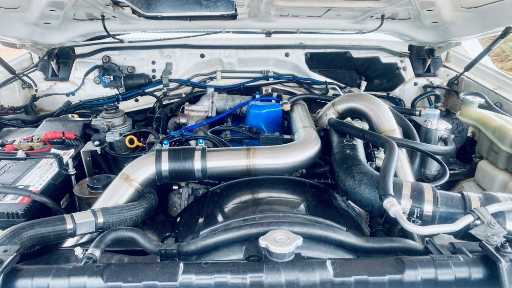 PREMIUM Nissan Patrol Y61 GU ZD30 DI (2000-2006) Direct Injection - Front Mount Intercooler Full Kit