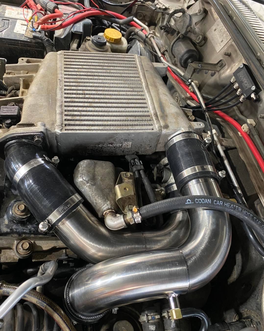 Nissan Patrol Y61 GU ZD30 DI (2000-2006) Direct Injection - Top Mount Intercooler Pipes
