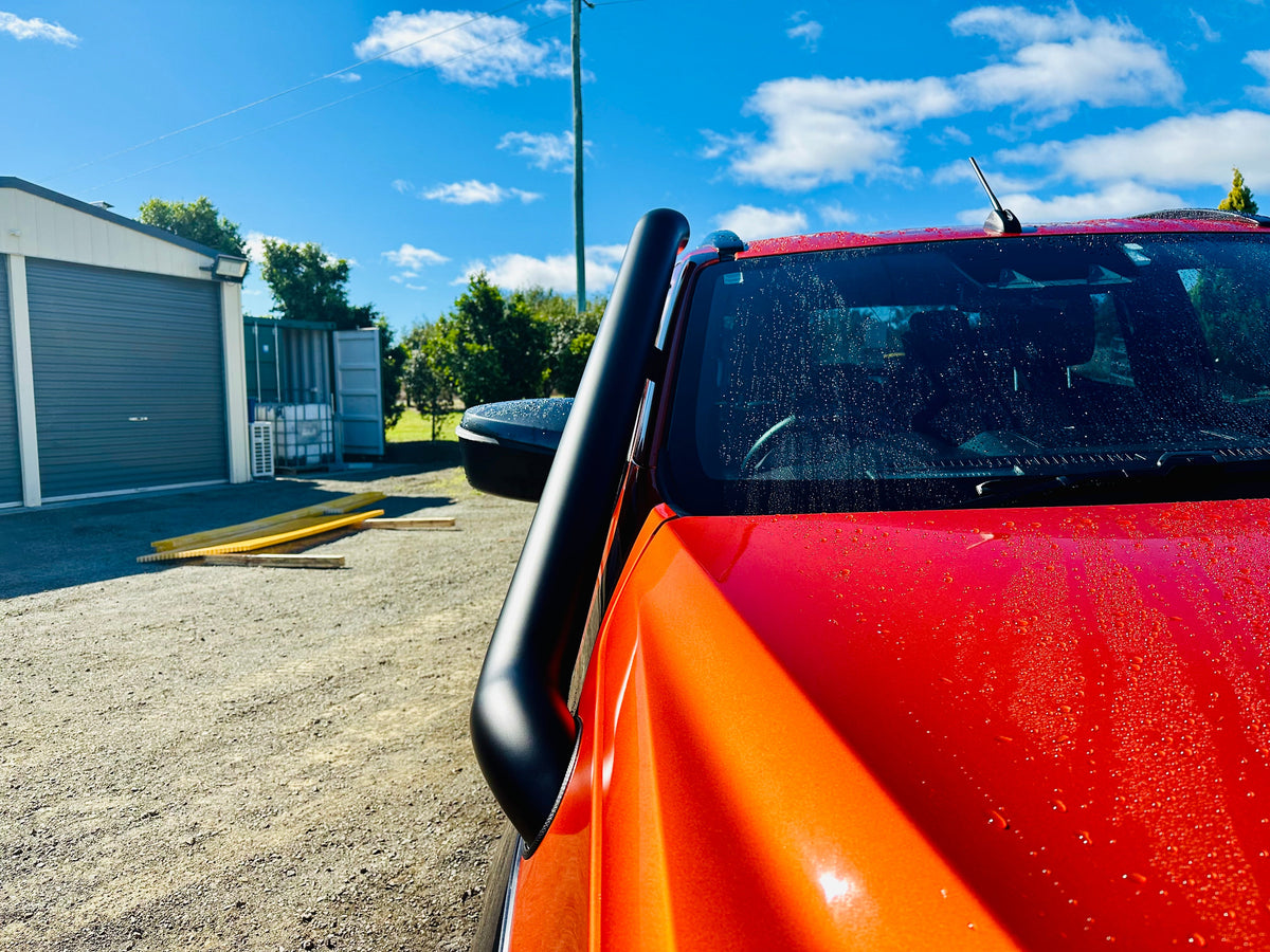 Isuzu Dmax/Mux (2021+) Mid Entry Snorkel & Clear Top Airbox Package