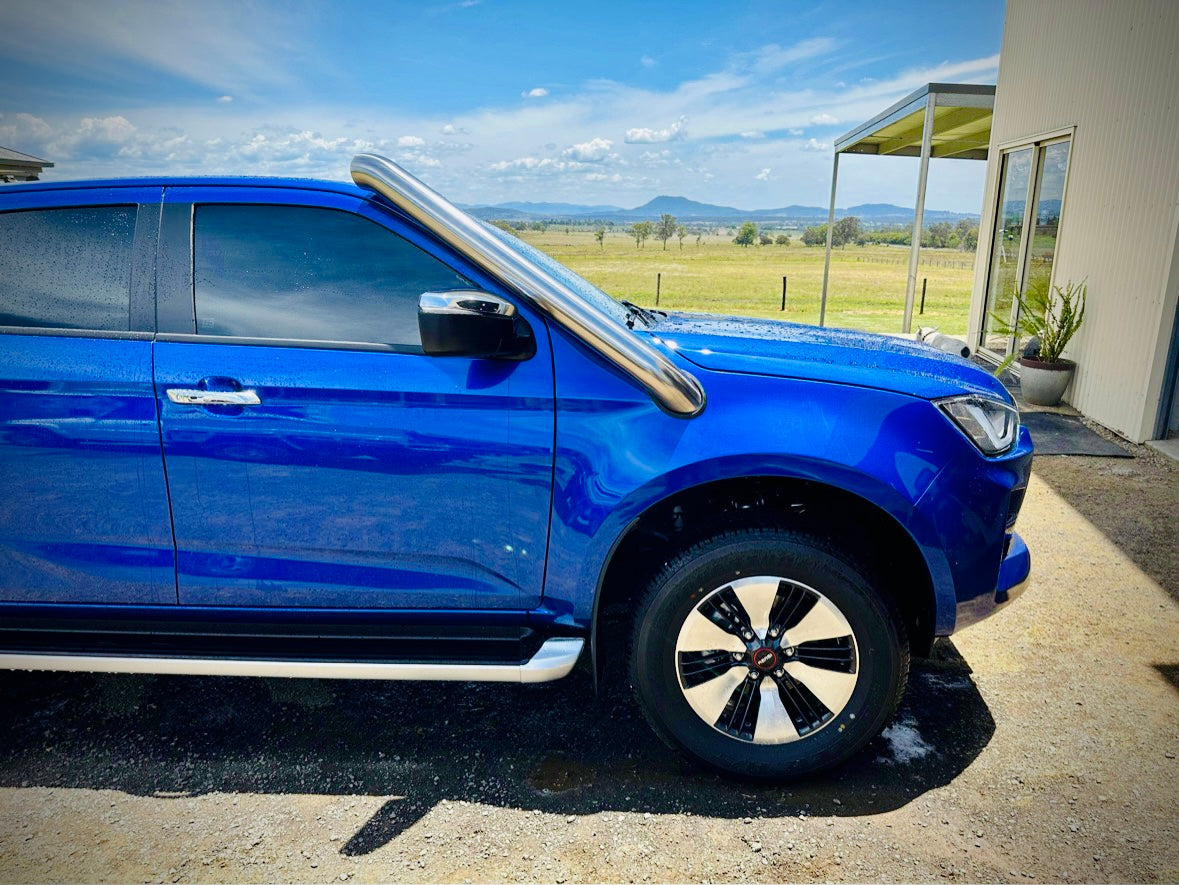 Isuzu Dmax/Mux (2021-Present) 4" Short Entry Snorkel